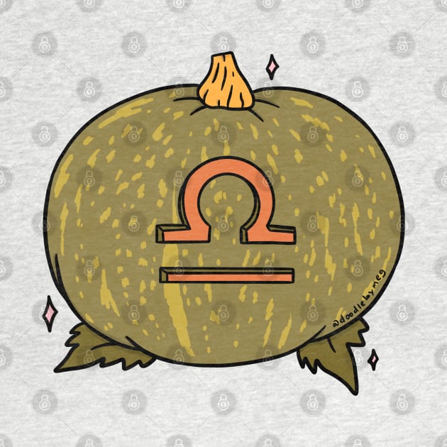 Libra Pumpkin by Doodle by Meg